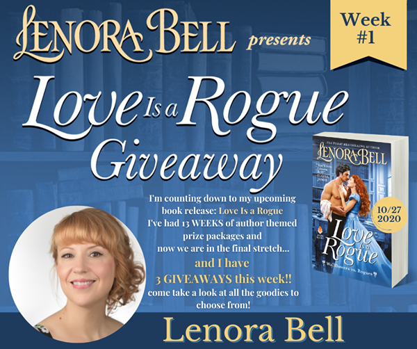 Love Is a Rogue GIVEAWAY GRAND PRIZE!